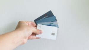 Credit card detail showing chip and magnetic stripe used in chargeback dispute documentation